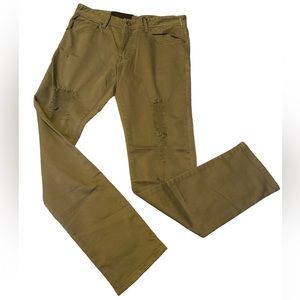 NEW!!! Armani Exchange J14 skinny jeans in olive green size 31.